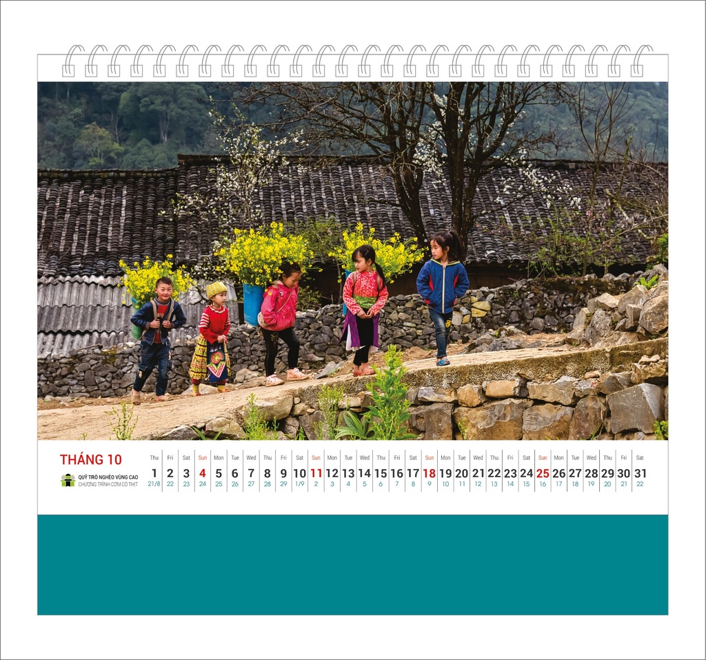 LỊCH BÀN TRẺ EM 2026