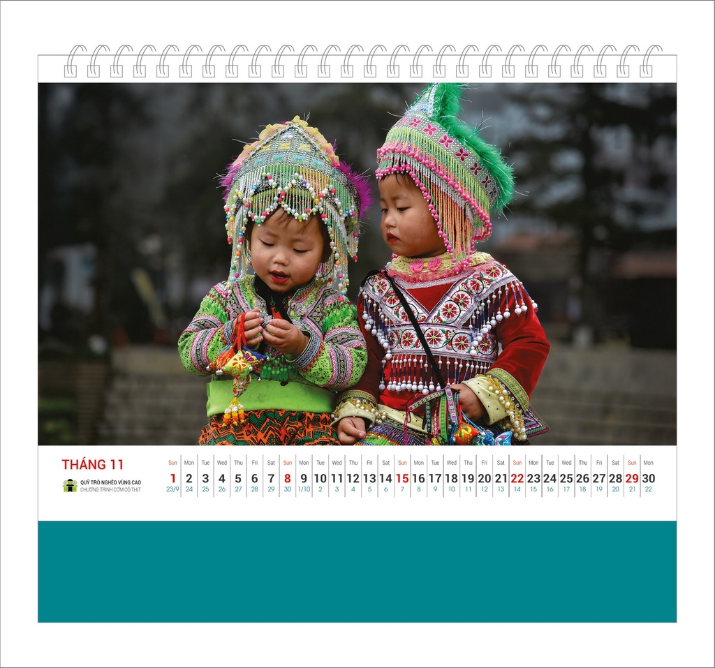 LỊCH BÀN TRẺ EM 2026